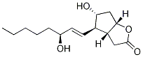 (3Ar,4r,5r,6as)-5-hydroxy-4-((s,e)-3-hydroxyoct-1-enyl)hexahydro-2h-cyclopenta[b]furan-2-one Structure,26054-67-1Structure