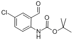 (4-Chloro-2-formyl-phenyl)-carbamic acid tert-butyl ester Structure,260559-52-2Structure