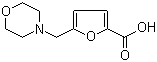 5-Morpholin-4-ylmethyl-furan-2-carboxylic acid Structure,26095-36-3Structure