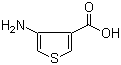 4-Amino-3-thiophenecarboxylic acid Structure,26112-64-1Structure