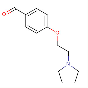 4-[2-(1-Pyrrolidinyl)ethoxy]benzaldehyde Structure,26116-47-2Structure