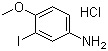 3-Iodo-4-methoxyaniline hydrochloride Structure,261173-06-2Structure