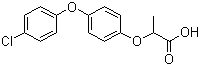 Clofop Structure,26129-32-8Structure