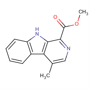 4-Methyl-9h-pyrido[3,4-b]indole-1-carboxylic acid methyl ester Structure,261353-79-1Structure