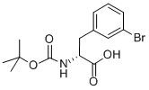 (R)-N-Boc-3-Bromophenylalanine Structure,261360-77-4Structure