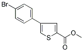 2-Thiophenecarboxylic acid, 4-(4-bromophenyl)-, methyl ester Structure,26137-07-5Structure