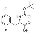 (2R)-2-[(tert-butoxycarbonyl)amino]-3-(2,5-difluorophenyl)propanoic acid Structure,261380-31-8Structure