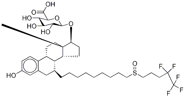 Fulvestrant 17-beta-d-glucuronide Structure,261506-28-9Structure