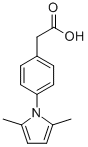 [4-(2,5-Dimethyl-pyrrol-1-yl)-phenyl]-acetic acid Structure,26165-63-9Structure