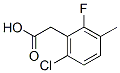 6-Chloro-2-fluoro-3-methylphenylacetic acid Structure,261762-93-0Structure