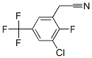 3-Chloro-2-fluoro-5-(trifluoromethyl)phenylacetonitrile Structure,261763-15-9Structure