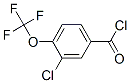 3-Chloro-4-(trifluoromethoxy)benzoyl chloride Structure,261763-17-1Structure