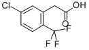 5-Chloro-2-(trifluoromethyl)phenylacetic acid Structure,261763-25-1Structure