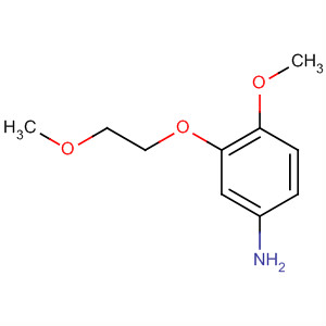 4-Methoxy-3-(2-methoxyethoxy)aniline Structure,26181-51-1Structure