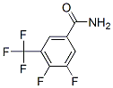 3,4-Difluoro-5-(trifluoromethyl)benzamide Structure,261944-88-1Structure