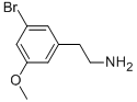 2-(3-Bromo-5-methoxyphenyl)ethylamine Structure,262450-67-9Structure