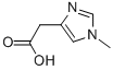 (1-Methyl-1h-imidazol-4-yl)-acetic acid Structure,2625-49-2Structure