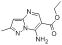 Ethyl7-amino-2-methylpyrazolo[1,5-a]pyrimidine-6-carboxylate Structure,2627-58-9Structure