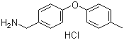 Benzenemethanamine, 4-(4-methylphenoxy)-, hydrochloride Structure,262862-66-8Structure