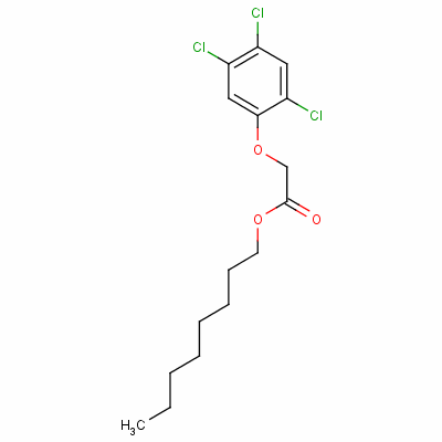 2,4,5-三氯苯氧基乙酸辛酯結(jié)構(gòu)式_2630-15-1結(jié)構(gòu)式