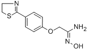 2-[4-(4,5-Dihydro-1,3-thiazol-2-yl)phenoxy]-n-hydroxyethanimidamide Structure,263015-85-6Structure