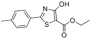 Ethyl 4-hydroxy-2-(4-methylphenyl)-1,3-thiazole-5-carboxylate Structure,263016-18-8Structure