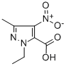 1-Ethyl-3-methyl-4-nitro-1h-pyrazole-5-carboxylic acid Structure,26308-39-4Structure