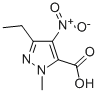 3-Ethyl-1-methyl-4-nitro-1h-pyrazole-5-carboxylic acid Structure,26308-41-8Structure