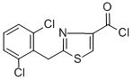 2-(2,6-Dichlorobenzyl)-1,3-thiazole-4-carbonyl chloride Structure,263157-86-4Structure