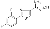 2-(2,4-Difluorophenyl)thiazole-4-carboxamidoxime Structure,263160-25-4Structure