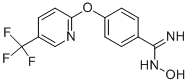 4-(5-Trifluoromethyl-2-pyridyloxy)benzamidoxime Structure,263161-34-8Structure