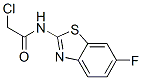 2-Chloro-n-(6-fluoro-1,3-benzothiazol-2-yl)acetamide Structure,263239-23-2Structure