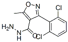 3-(2,6-Dichlorophenyl)-5-methylisoxazole-4-carbohydrazide Structure,263255-98-7Structure