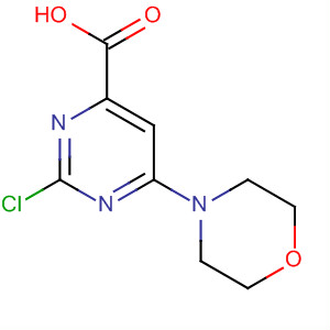 2-Chloro-6-(morpholin-4-yl)pyrimidine-4-carboxylic acid Structure,263270-40-2Structure