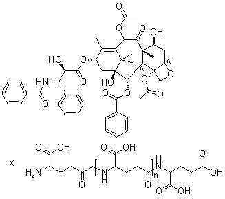 Paclitaxel poliglumex Structure,263351-82-2Structure