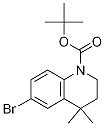 1-Boc-6-bromo-4,4-dimethyl-3,4-dihydro-2h-quinoline Structure,263550-60-3Structure