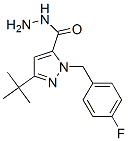 3-(Tert-butyl)-1-(4-fluorobenzyl)-1H-pyrazole-5-carbohydrazide Structure,263762-14-7Structure