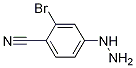 2-Bromo-4-hydrazinylbenzonitrile Structure,263845-82-5Structure