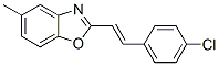 (E)-2-(4-chlorostyryl)-5-methyl benzoxaz Structure,2639-35-2Structure