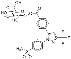 Celecoxib carboxylic acid acyl-beta-d-glucuronide Structure,264236-79-5Structure