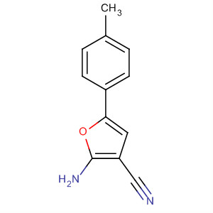 2-Amino-5-(4-methylphenyl)-3-furancarbonitrile Structure,26454-84-2Structure