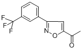 1-3-[3-(Trifluoromethyl)phenyl]isoxazol-5-yl-ethan-1-one Structure,264616-44-6Structure