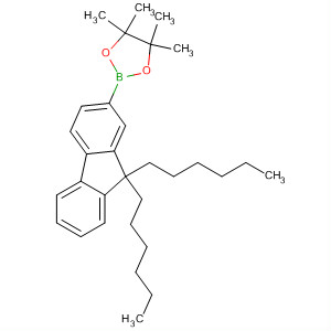 2-(9,9-Dihexyl-9h-fluoren-2-yl)-4,4,5,5-tetramethyl-1,3,2-dioxaborolane Structure,264925-45-3Structure