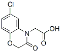 (6-Chloro-3-oxo-2,3-dihydro-benzo[1,4]oxazin-4-yl)-acetic acid Structure,26494-58-6Structure