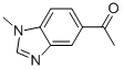 5-Acetyl-1-methylbenzimidazole Structure,265107-91-3Structure