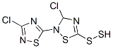 3-Chloro-5-[2-(3-chloro-1,2,4-thiadiazol-5-yl)disulfanyl]-1,2,4-thiadiazole Structure,26542-77-8Structure