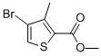 4-Bromo-3-methyl-2-thiophenecarboxylic acid methyl ester Structure,265652-38-8Structure