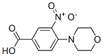 4-Morpholin-4-yl-3-nitro-benzoic acid Structure,26577-59-3Structure