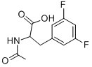 N-acetyl-3-(3,5-difluorophenyl)-dl-alanine Structure,266360-52-5Structure