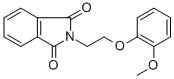 2-[2-(2-Methoxy-phenoxy)-ethyl]-isoindole-1,3-dione Structure,26646-63-9Structure